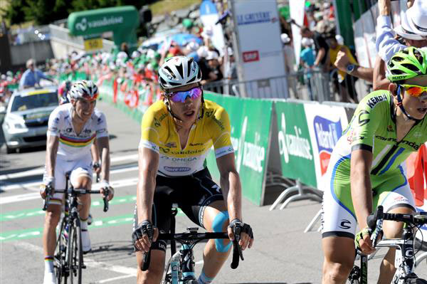 Tony Martin finishes stage 8